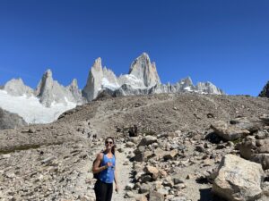 Final ascent to Laguna de los Tres