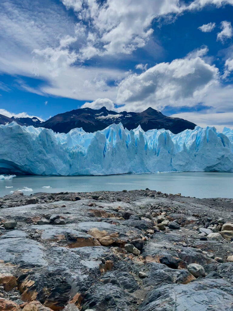 Ground level View of Perito Moreno Glacier