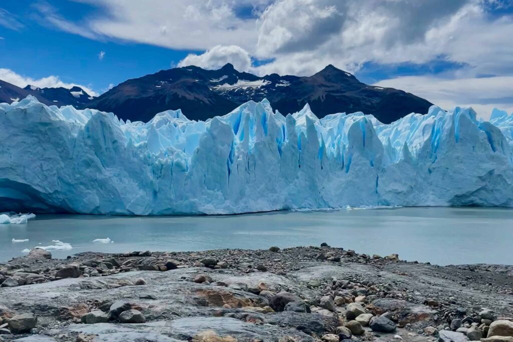 Ground level View of Perito Moreno Glacier