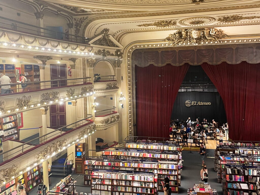 El Ateneo Grand Splendid bookstore in Buenos Aires