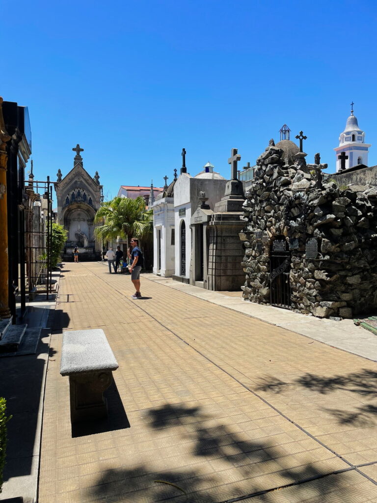 Recoleta cemetery in Buenos Aires