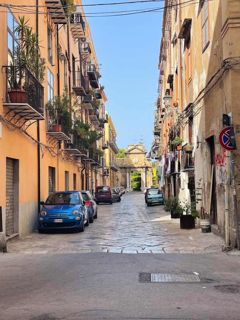 Parking in Palermo, Sicily