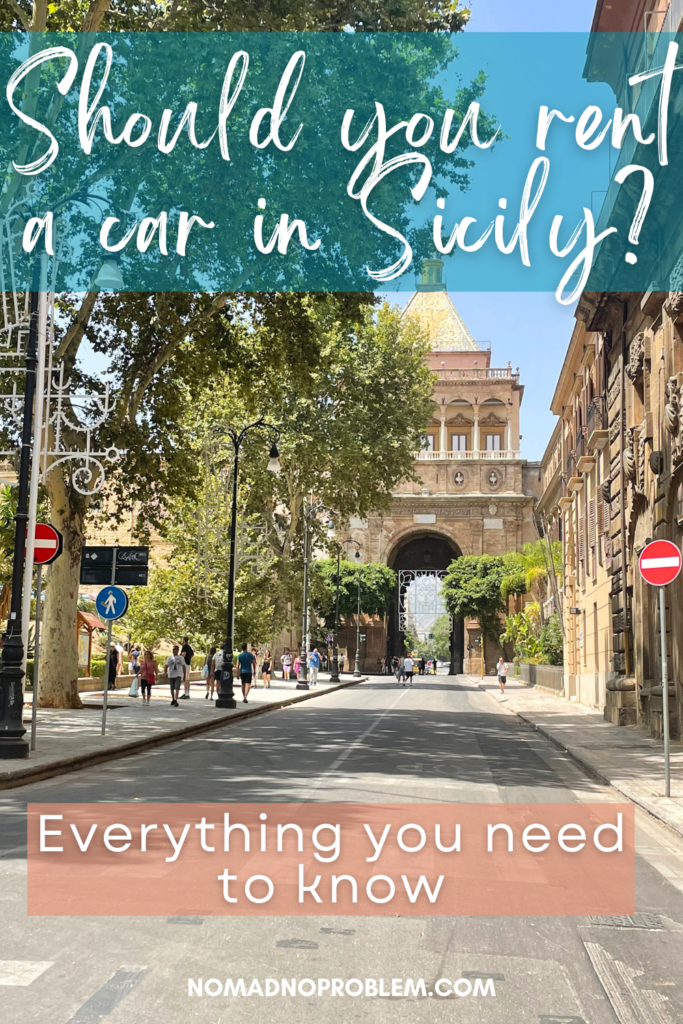 Renting a Car in Sicily