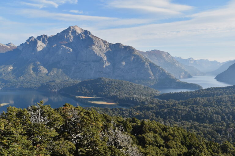 View from Llao Llao day hike in Bariloche